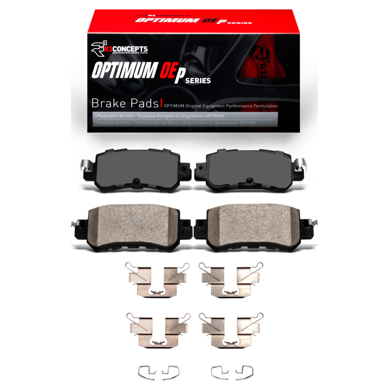 Mazda CX-5 Brake Pads - Rear - R1 Concepts - Optimum OE - `13-`18
